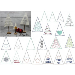 Stickserie ITH - Spitztanne